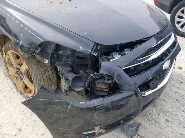 1G1ZC5E02CF215457 - 2012 CHEVROLET MALIBU 1LT BLACK photo 9