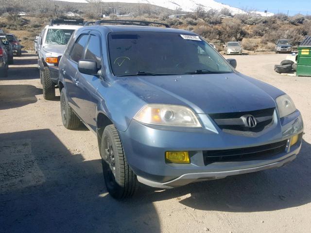 2HNYD18845H518519 - 2005 ACURA MDX TOURIN BLUE photo 1