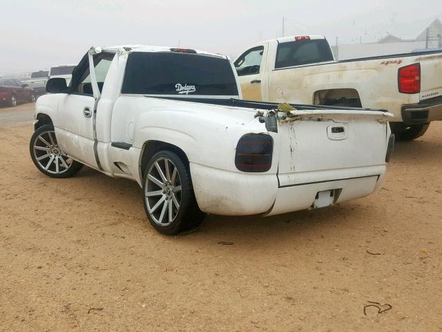 1GTEC14TX6Z145350 - 2006 GMC NEW SIERRA WHITE photo 3