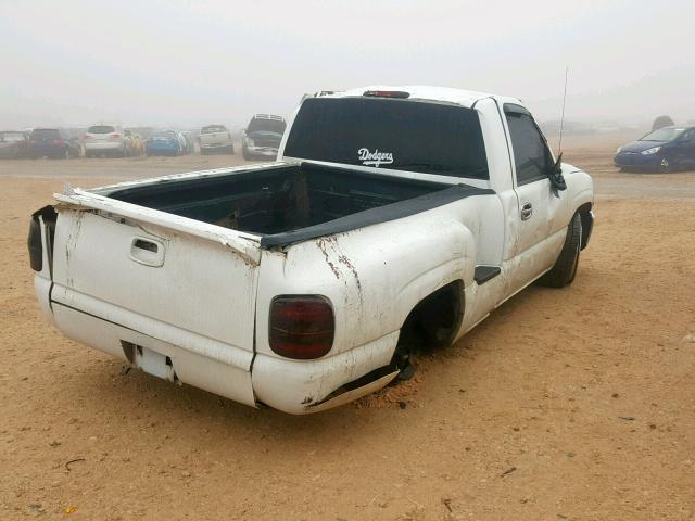 1GTEC14TX6Z145350 - 2006 GMC NEW SIERRA WHITE photo 4