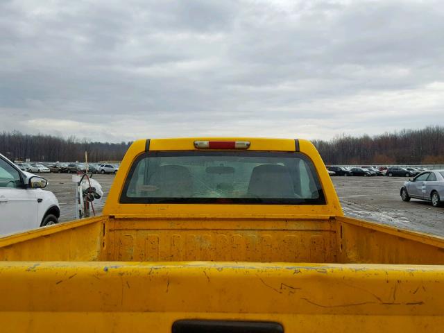 1GCCS148X68245539 - 2006 CHEVROLET COLORADO YELLOW photo 6