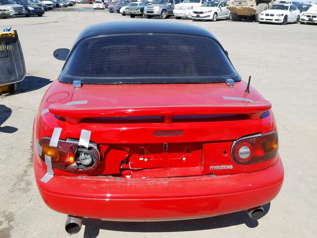 JM1NA3530S0611091 - 1995 MAZDA MX-5 MIATA RED photo 6