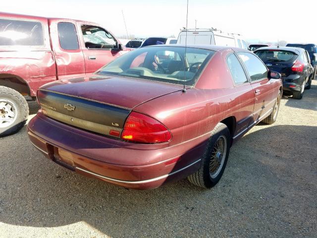 2G1WW12M4T9197322 - 1996 CHEVROLET MONTE CARLO LS  照片 4