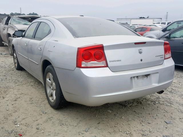 2B3CA3CV4AH252268 - 2010 DODGE CHARGER SX SILVER photo 3