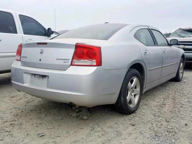 2B3CA3CV4AH252268 - 2010 DODGE CHARGER SX SILVER photo 4