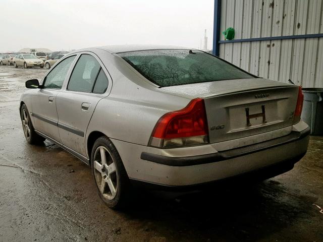 YV1RH52Y042325042 - 2004 VOLVO S60 R SILVER photo 3