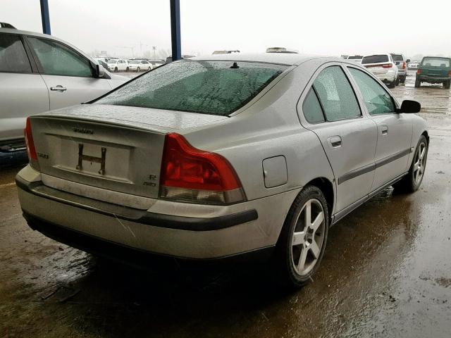 YV1RH52Y042325042 - 2004 VOLVO S60 R SILVER photo 4