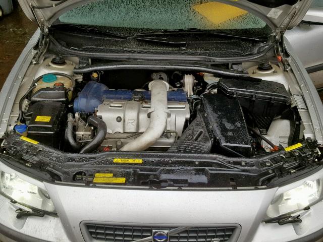 YV1RH52Y042325042 - 2004 VOLVO S60 R SILVER photo 7