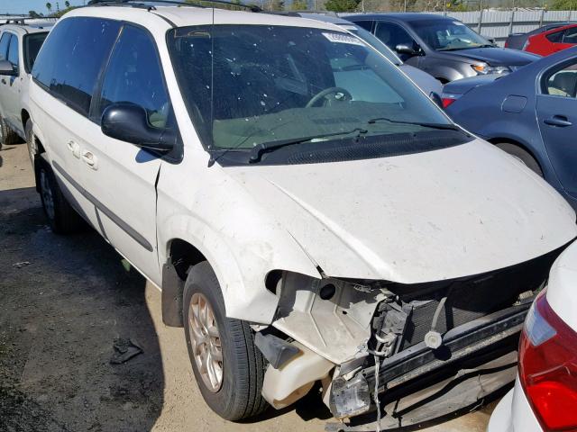 1D8GP45323B116024 - 2003 DODGE CARAVAN SP WHITE photo 1