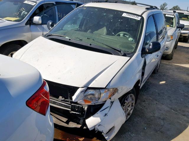 1D8GP45323B116024 - 2003 DODGE CARAVAN SP WHITE photo 2