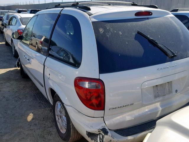 1D8GP45323B116024 - 2003 DODGE CARAVAN SP WHITE photo 3