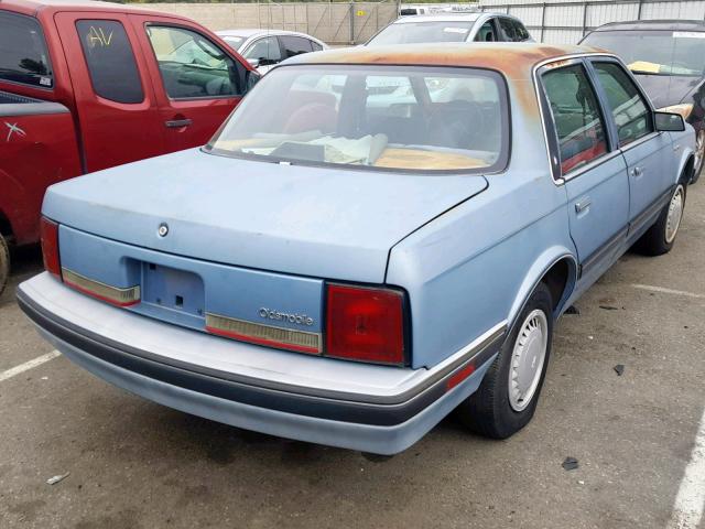 2G3AJ51W0K2348142 - 1989 OLDSMOBILE CUTLASS CI BLUE photo 4