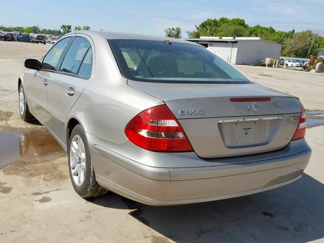 WDBUF56J66A775093 - 2006 MERCEDES-BENZ E 350 TAN photo 3