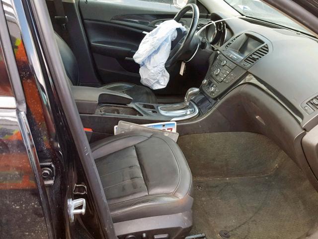 2G4GS5EV0C9204328 - 2012 BUICK REGAL PREM BLACK photo 5