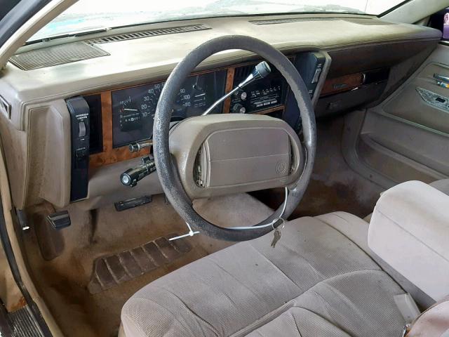 1G4AG85M6T6476860 - 1996 BUICK CENTURY SP TAN photo 9