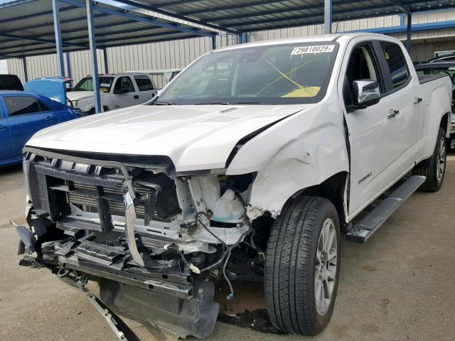 1GTP6EE19J1161079 - 2018 GMC CANYON DEN WHITE photo 2