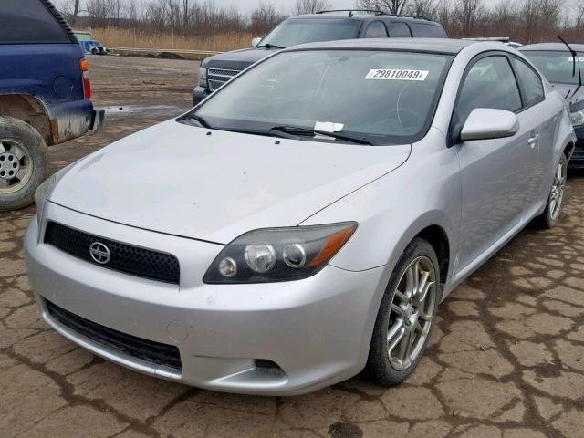 JTKDE167280271112 - 2008 TOYOTA SCION TC ვერცხლისფერი ფოტო 2