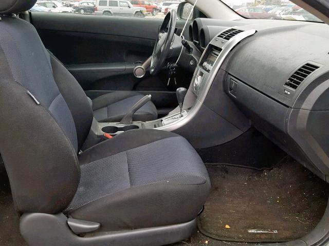 JTKDE167280271112 - 2008 TOYOTA SCION TC ვერცხლისფერი ფოტო 5