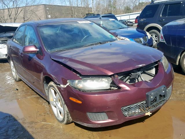 1YVHP80C575M22828 - 2007 MAZDA 6 MAROON photo 1