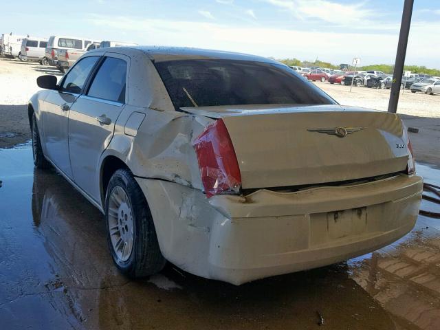 2C3KA43R77H774201 - 2007 CHRYSLER 300 WHITE photo 3