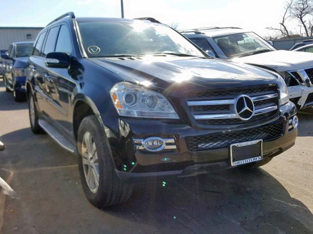 4JGBF71E57A135159 - 2007 MERCEDES-BENZ GL 450 4MA BLACK photo 1