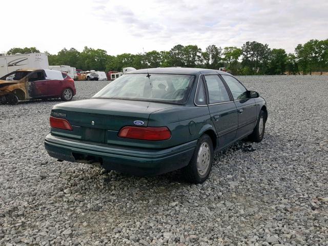 1FALP52U0SA149615 - 1995 FORD TAURUS GL GREEN photo 4