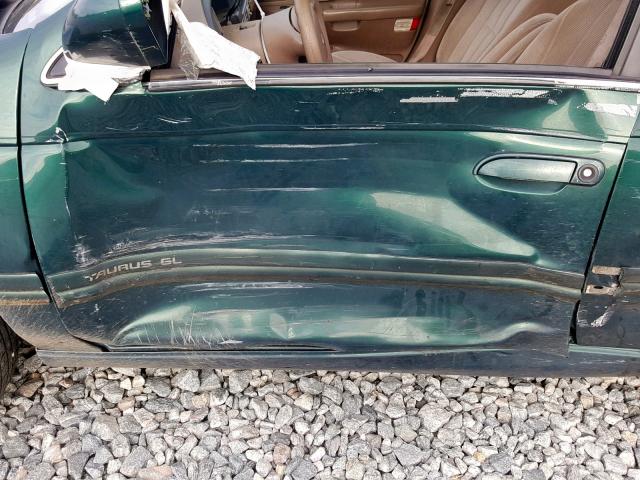 1FALP52U0SA149615 - 1995 FORD TAURUS GL GREEN photo 9