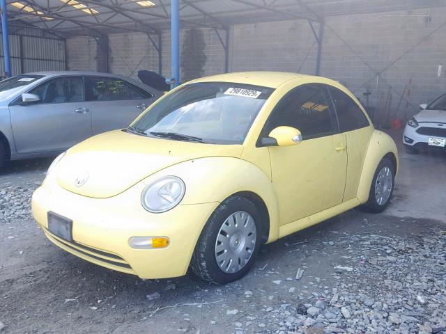 3VWBK21C44M401932 - 2004 VOLKSWAGEN NEW BEETLE Sarı foto 2