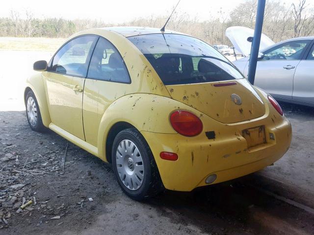 3VWBK21C44M401932 - 2004 VOLKSWAGEN NEW BEETLE Sarı foto 3
