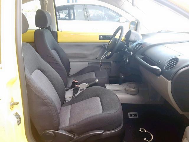 3VWBK21C44M401932 - 2004 VOLKSWAGEN NEW BEETLE Sarı foto 5