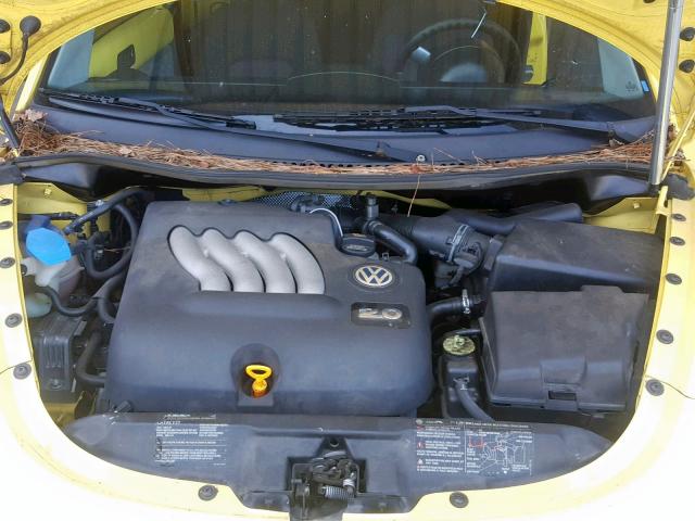 3VWBK21C44M401932 - 2004 VOLKSWAGEN NEW BEETLE Sarı foto 7