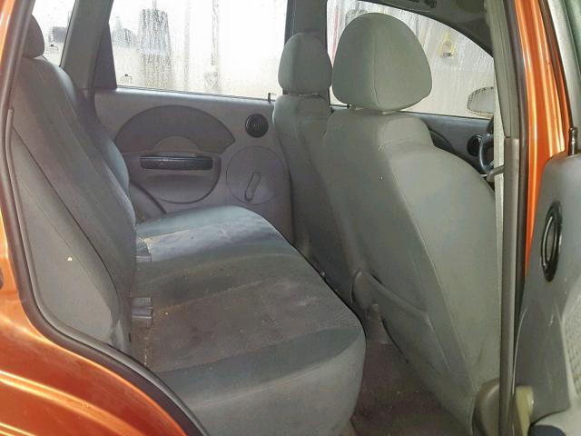 KL1TD62645B369159 - 2005 CHEVROLET AVEO BASE Narıncı foto 6