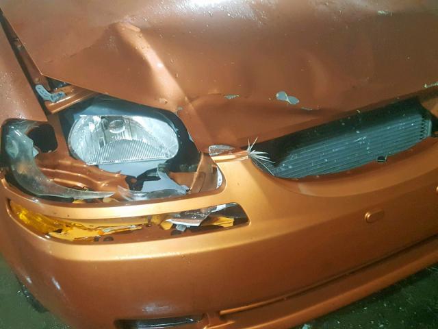 KL1TD62645B369159 - 2005 CHEVROLET AVEO BASE Narıncı foto 9