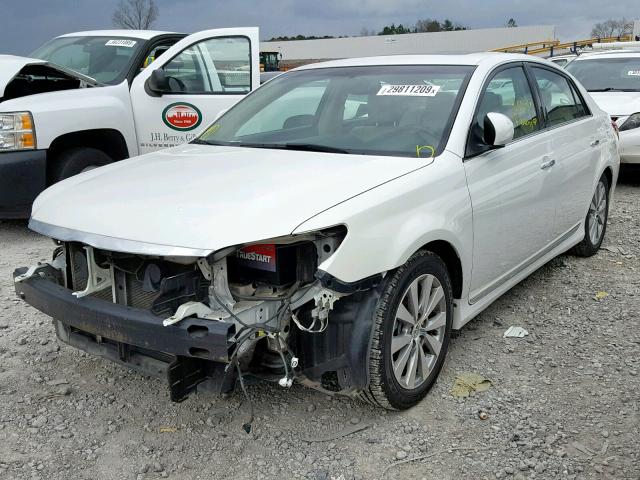 4T1BK3DB1BU394048 - 2011 TOYOTA AVALON BAS WHITE photo 2