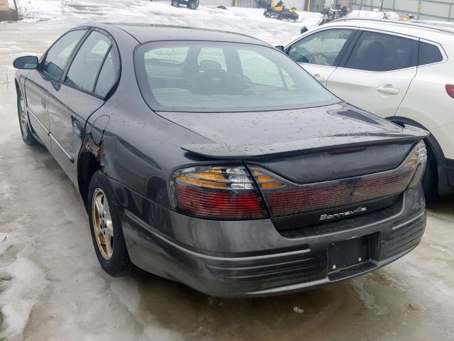 1G2HX54K524217177 - 2002 PONTIAC BONNEVILLE GRAY photo 3