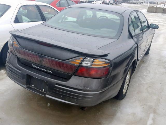 1G2HX54K524217177 - 2002 PONTIAC BONNEVILLE GRAY photo 4