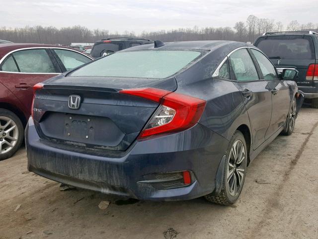 19XFC1F73GE008591 - 2016 HONDA CIVIC EXL BLUE photo 4