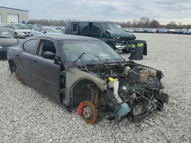 2B3KA73W96H265925 - 2006 DODGE CHARGER SR PURPLE photo 1