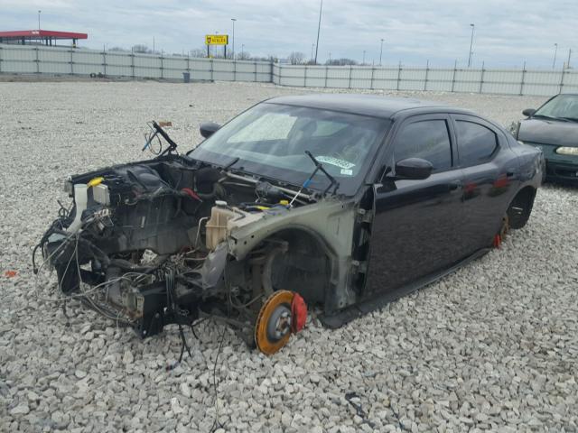 2B3KA73W96H265925 - 2006 DODGE CHARGER SR PURPLE photo 2