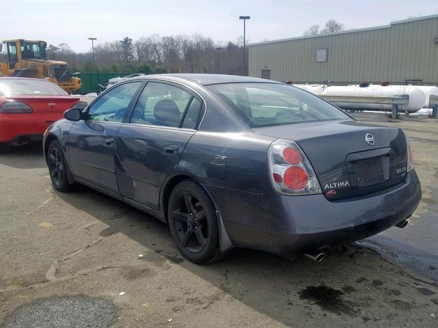 1N4BL11D85C304020 - 2005 NISSAN ALTIMA SE GRAY photo 3