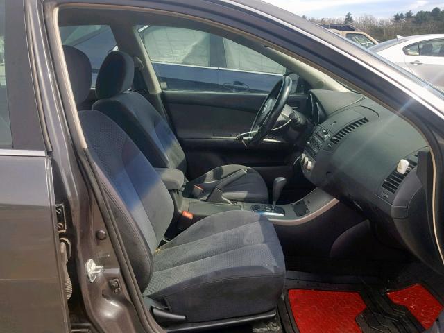 1N4BL11D85C304020 - 2005 NISSAN ALTIMA SE GRAY photo 5