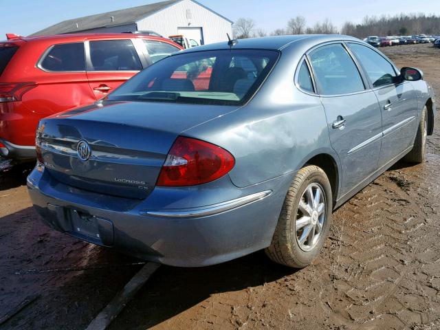 2G4WC582X71190016 - 2007 BUICK LACROSSE C GREEN photo 4