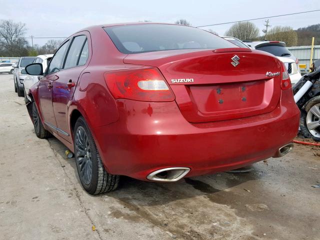 JS2RE9A33C6101451 - 2012 SUZUKI KIZASHI SE RED photo 3