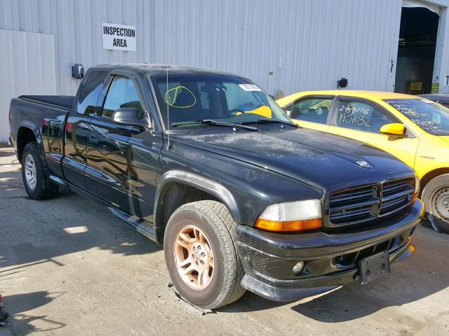 1D7HL32X93S328392 - 2003 DODGE DAKOTA SPO BLACK photo 1