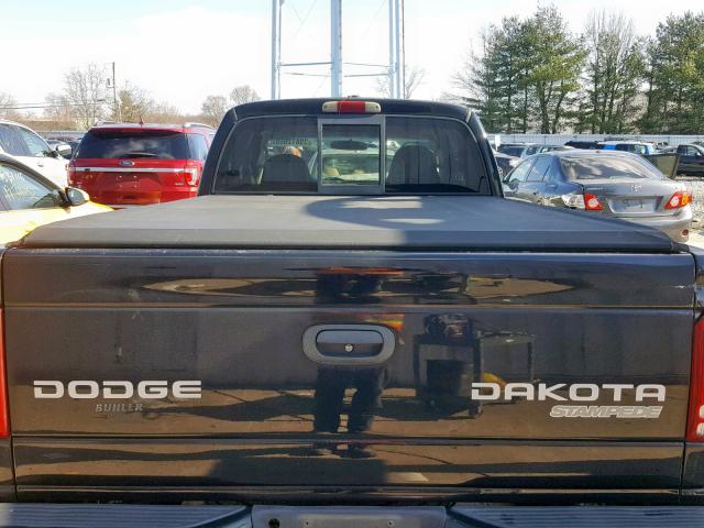 1D7HL32X93S328392 - 2003 DODGE DAKOTA SPO BLACK photo 6