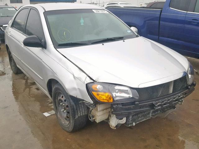 KNAFE221595645902 - 2009 KIA SPECTRA EX SILVER photo 1