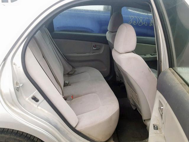 KNAFE221595645902 - 2009 KIA SPECTRA EX SILVER photo 6