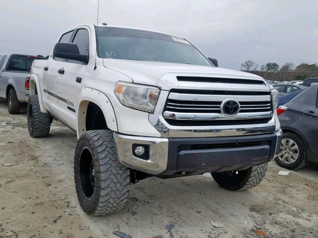 5TFDW5F17GX564257 - 2016 TOYOTA TUNDRA CRE WHITE photo 1