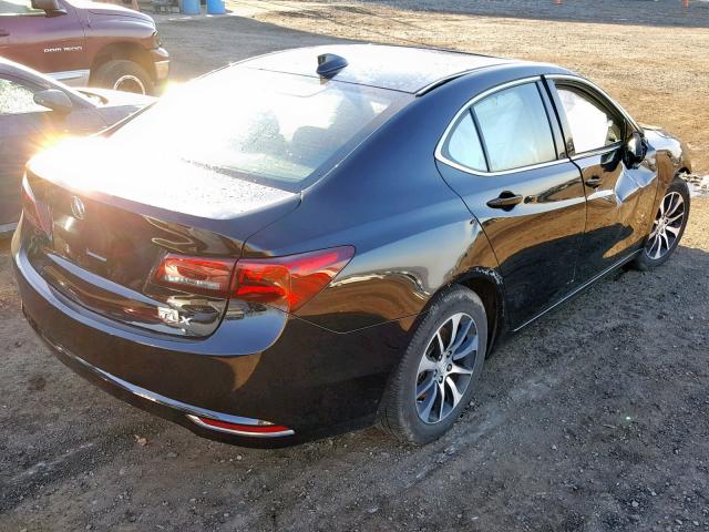 19UUB1F38HA008910 - 2017 ACURA TLX BLACK photo 4