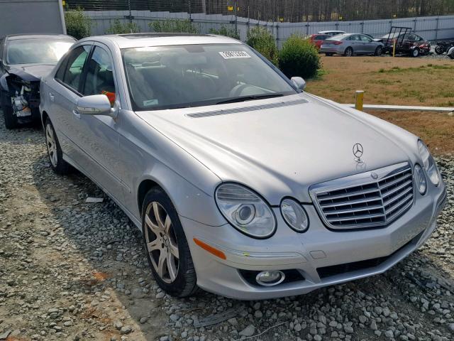 WDBUF56X27B090461 - 2007 MERCEDES-BENZ E 350 SILVER photo 1